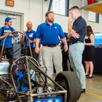 Guests at the Engineering Design Project Preview Event